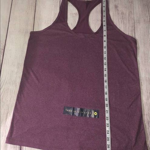 Xersion  Womens Slim Fit Racerback Tank Sz M