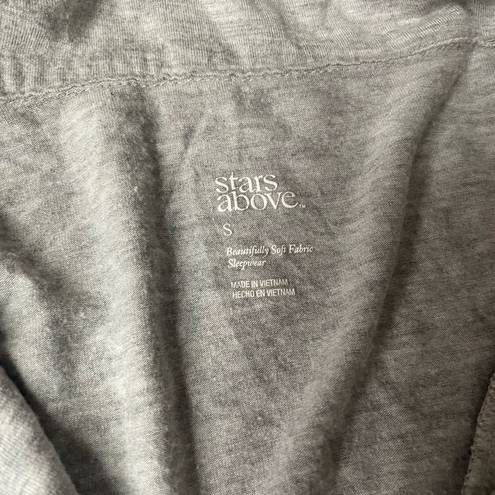 Stars Above grey pajama set