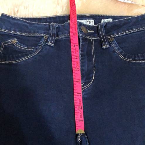 Ymi Dark blue denim skinny jeans size 9