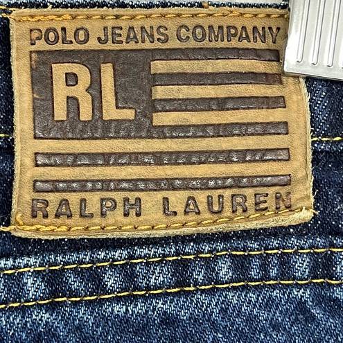 Polo  Jeans Ralph Lauren Saturday Dark Wash Straight Leg 100% Cotton Jeans 10x31