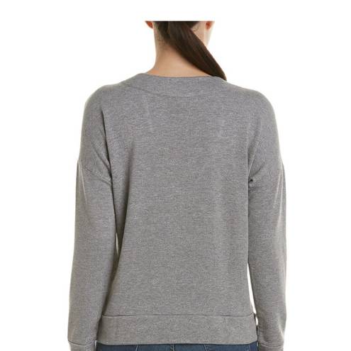 Stateside NEW REVOLVE  Lace-Up Dark Grey Sweatshirt Size M / Medium