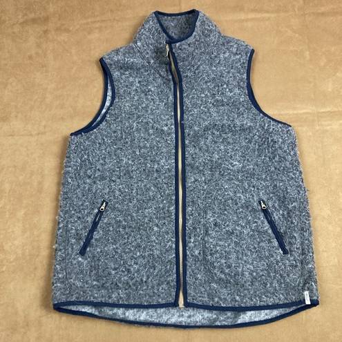 Woolrich  Curly Pile Fleece Vest Women’s L Gray