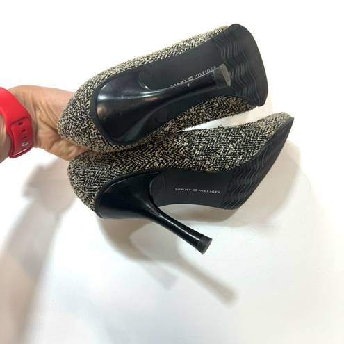 Tommy Hilfiger  grey black women’s dress heels Size 7