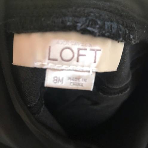 The Loft  Light Black/Gray Maternity Jeans Women’s Size 8 M