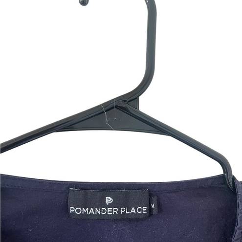 Tuckernuck  Pomander Place Navy Easton Blouse