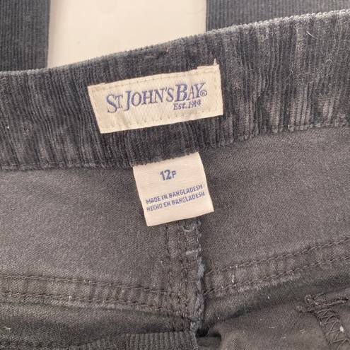 St. John’s Bay [] Women’s Black Corduroy Pants