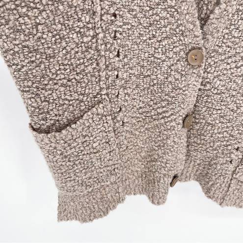 Free People Fall Friend Cardigan in Muskrat Medium