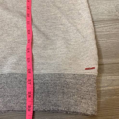 n:philanthropy  mock neck sweatshirt gray sz L