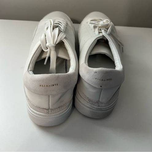 ALLSAINTS  Trish Sneaker in Chalk White