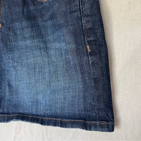 Joe’s Jeans Joe's Jean Shorts Sz 26 Womens Stephanie Dark Wash Mid Rise Stretch