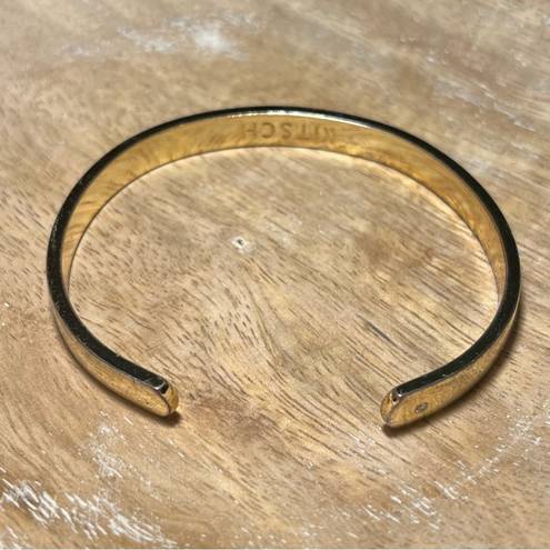 infinity Kitsch  Gold Adjustable Bangle