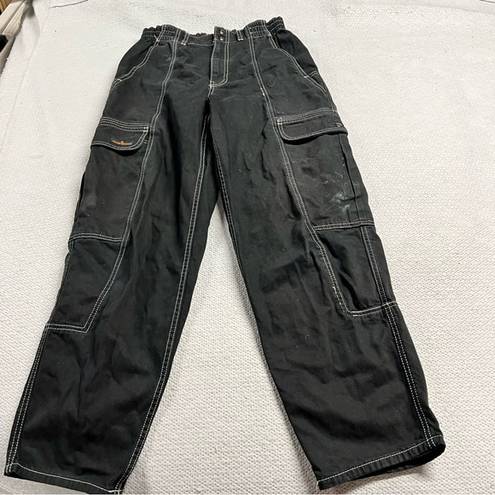 Urban Outfitters BDG Mom High Rise Baggy Corduroy Pants 29 Blue Straight Leg