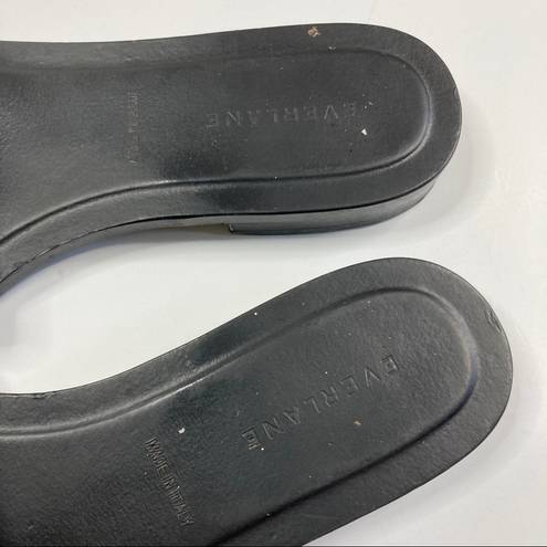 Everlane  | The Slide Sandal Black Flat