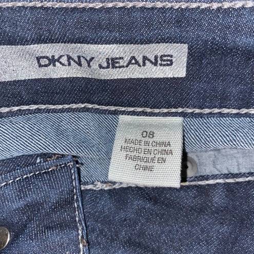 DKNY 00s  JEANS Vintage Blue Soho Bootcut Stretch Jeans