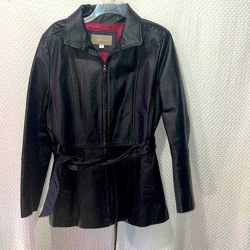 Croft & Barrow  Leather Jacket Size Medium.