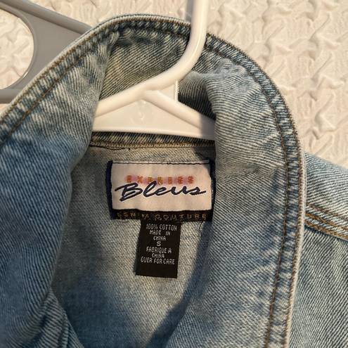 EXPRESS  Blue Denim Jacket