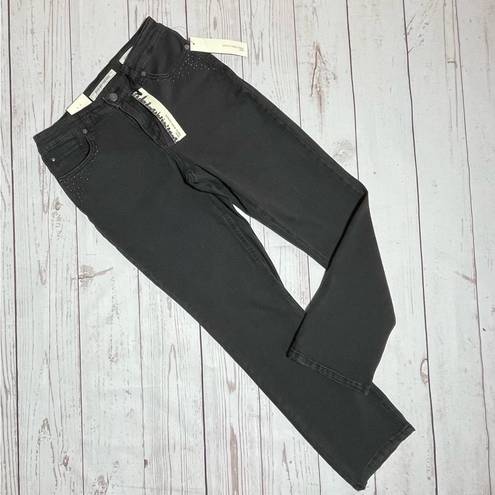 Jones New York  Lexington Black Straight Leg Pants 8P