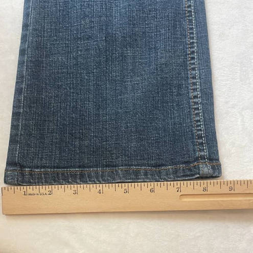 Lee Riders By  Women's Dark Wash Bootcut Jeans Size 12P #1221