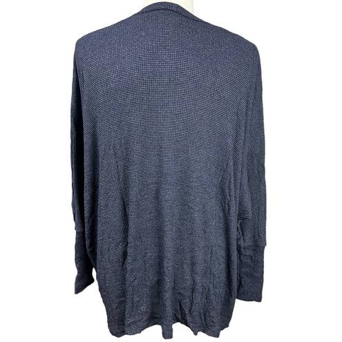 Michael Lauren  Shane oversized pull over with thumb hole navy size medium/large