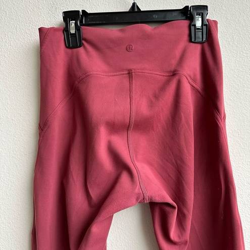 Lululemon  Instill High-Rise Tight 25" Mulled Wine Size 6 LW5DJTS-MLWI