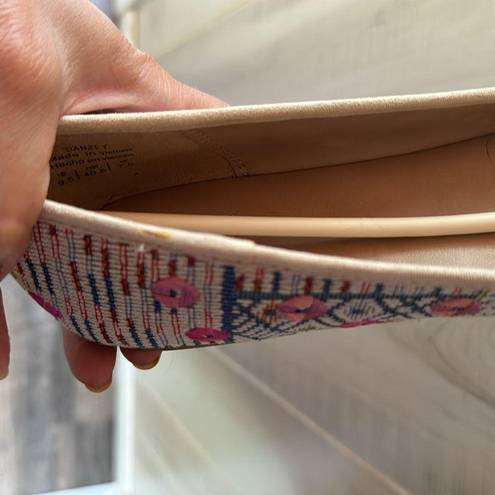 mix no. 6 Mix #6 Embroidered Ballet Flats