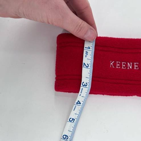 Black Diamond  Keene State College red Fleece Headband Winter hat New Hampshire