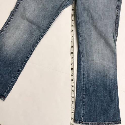 7 For All Mankind  cropped jeans size 28 womens blue denim jeans