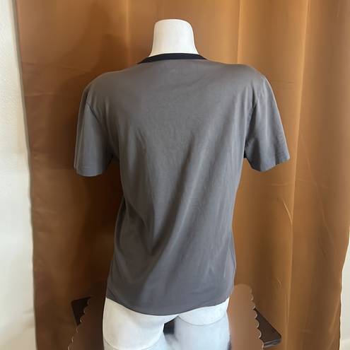 Lacoste  grey and blue crew neck T-shirt