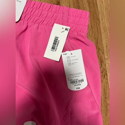 Xersion New  Running Shorts Women's Size XXL Pink Quick Dry Liner