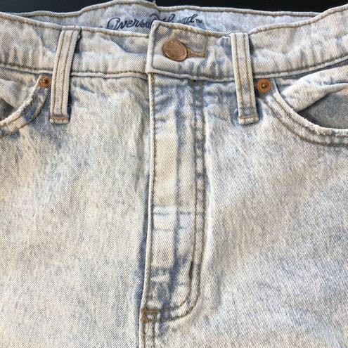 Universal Threads Universal Thread Vintage Straight Acid Light Wash Sz 6/28R Ankle Cropped Hi Rise