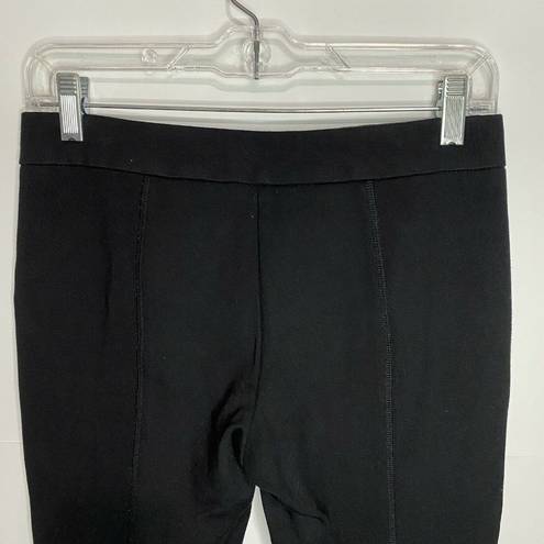 Trina Turk  Size 0 (29x28) Ankle Zip Pants Leggings Black White Check Tapered