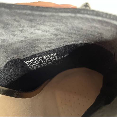 Kenneth Cole  Women’s Riley Mules Studded Black Suede Size 7.5