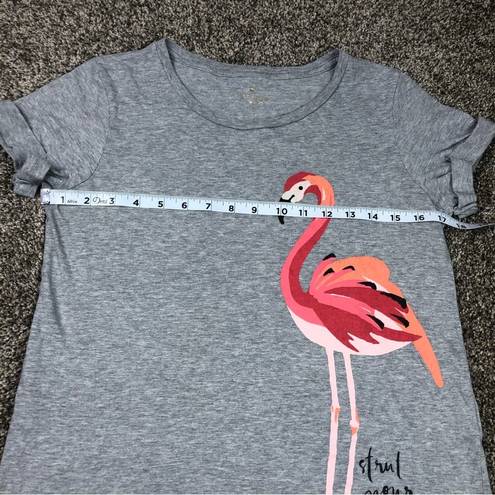 Kate Spade  Women’s Flamingo Short Sleeve Tee Shirt Size XS