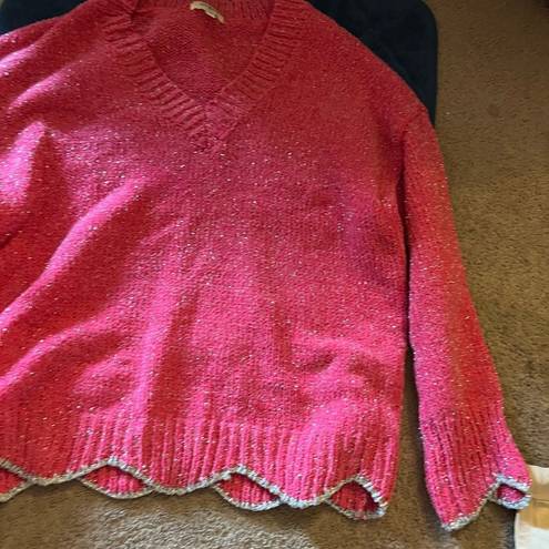 Umgee  medium pink sweater