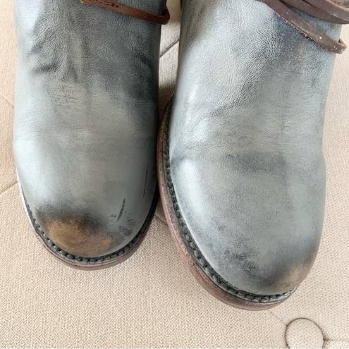 FREEBIRD by Steven Coal Boots In Ice RARE Size 10