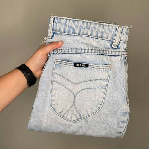 Rolla's Rolla’s Original High Rose Straight Denim Jeans