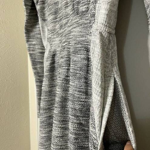 Anthropologie  saturday sunday gray long sleeve sweater dress with pockets size S