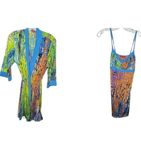 Natori Josie  Two Piece Nightgown Robe Set