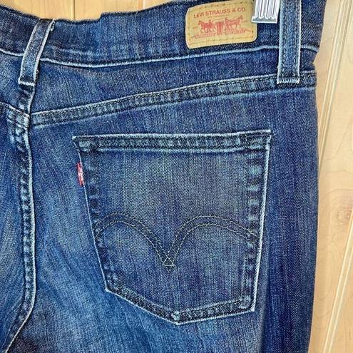 Levi Strauss & CO. Levi 515 Bootcut Size 12 Inseam 32 Inseam Red Tab Stretchy Jeans