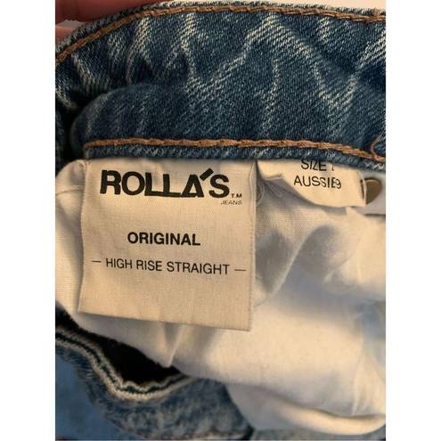 Rolla's  original high rise straight jeans women's size 27 Aussie 9