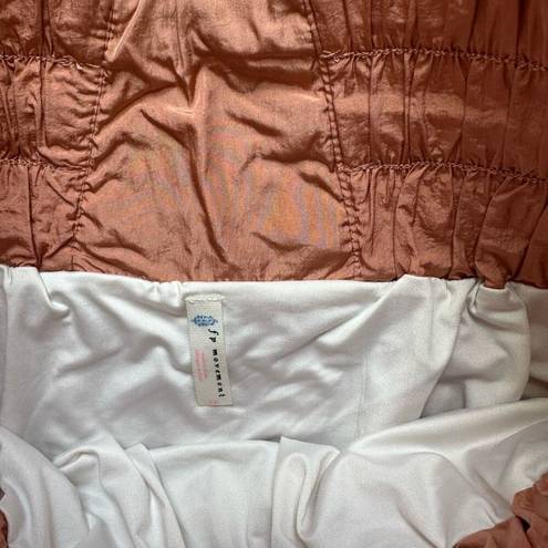 Free People  Movement Way Home High Rise Brushed Apricot Peach Size Small Shorts