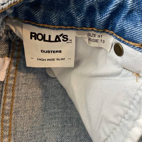 Rolla's NWT!  Dusters old stone. High rise slim. Size 31