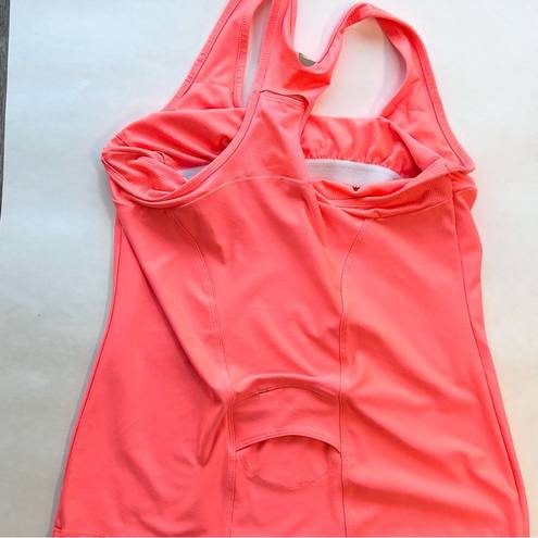 Avia  Neon Coral Workout Tank Large