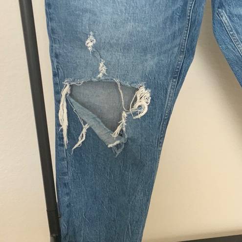 Abercrombie & Fitch Ultra high rise 90 straight jeans