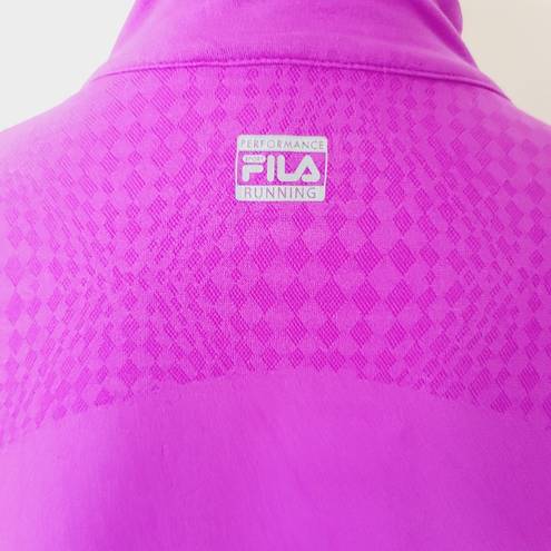 FILA  magenta performance ¼ zip size medium