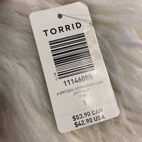 Torrid  Active size 1 brand new with tag pink and black combination