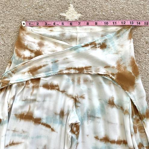 Young Fabulous and Broke YF&B Wide Split Leg Tie Dye Pants