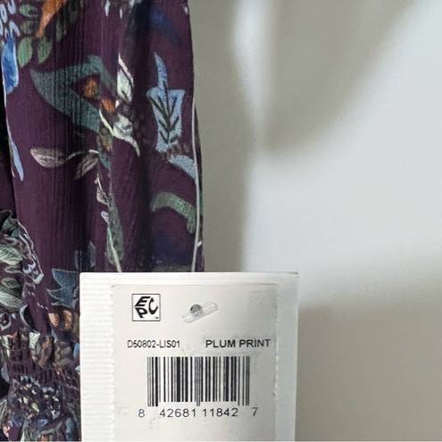 a.n.a Q  Los Angeles Purple Floral Mini Dress, New with Tags