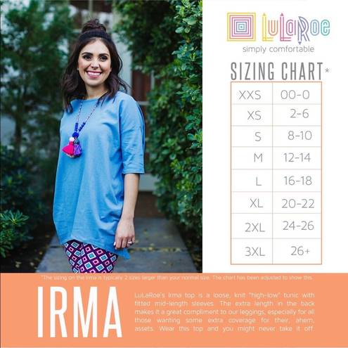 LuLaRoe NWOT XXS  Irma