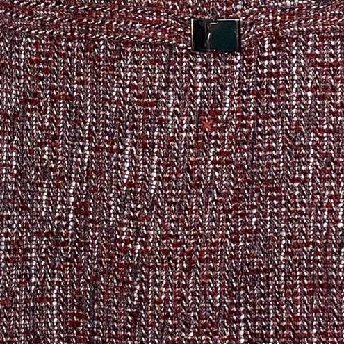 Doncaster  Burgundy Tweed Lined Blazer With Pockets Size 20W Excellent Condition